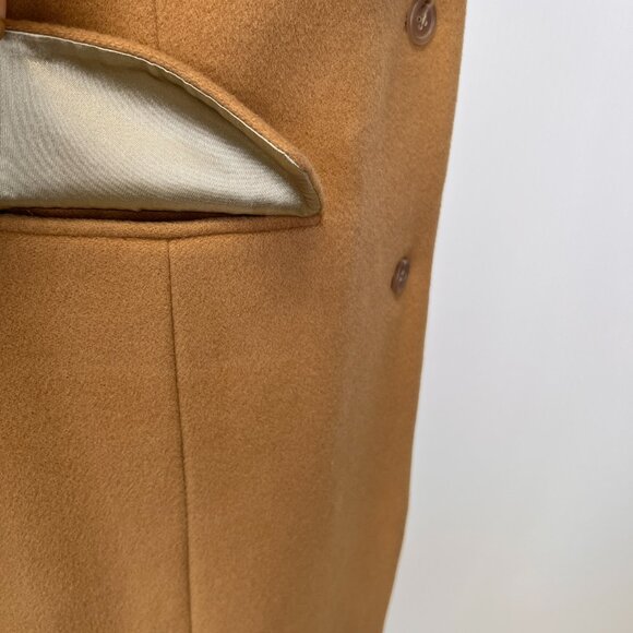 Vintage J.Crew Coat Women 6 Wool Cashmere Work Over Jacket Thinsulate Retro Core - Picture 4 of 16
